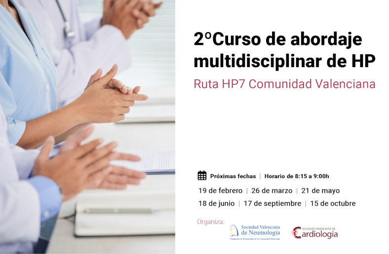 2º Curso de abordaje multidisciplinar de HP (1ª sesión)